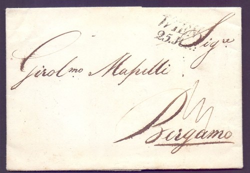 Vorphila brief 1839 mit - 1839,