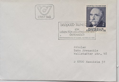 österreich fdc mit - ,