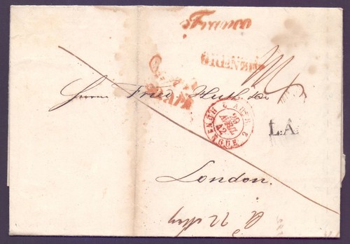 Vorphila brief 1842 mit - vorphila,