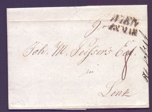 Vorphila brief 1842 mit - 1842,