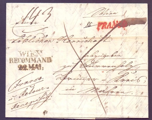 Vorphila brief 1844 - brief,