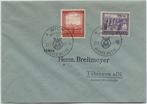 Deutsches reich 1941 brief - reich,