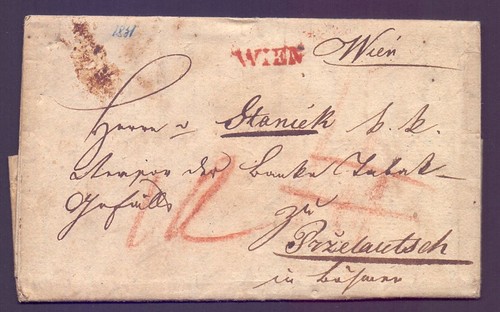 Vorphila brief 1831 - vorphila,