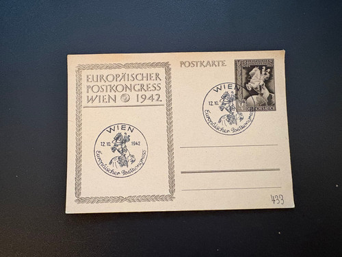 Sonderpostkarte - dr,