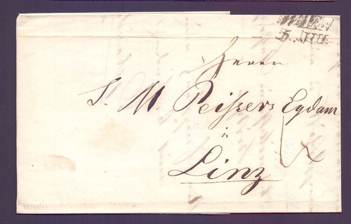 Vorphila brief 1847 - 1847, mit