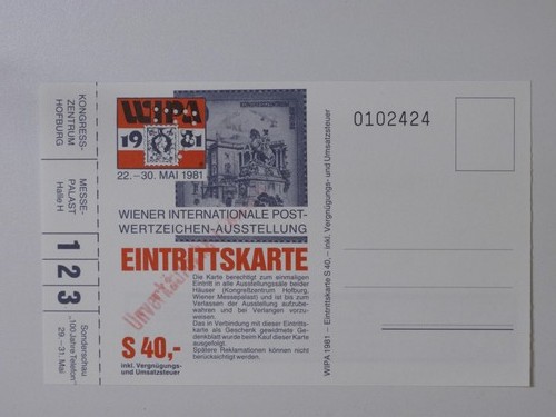 österreich wipa 1981 - Österreich, wien