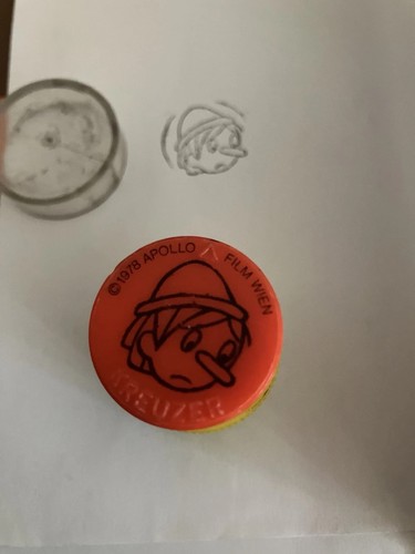 Pinocchio stempel 1978 - pinocchio,