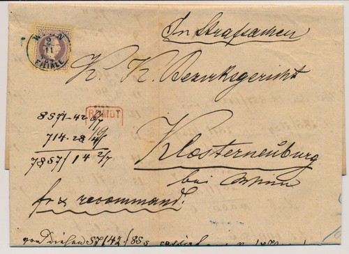 österreich 1869 25kr gew - 1869, 3.gew
