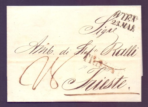 Vorphila brief 1842 mit - vorphila,