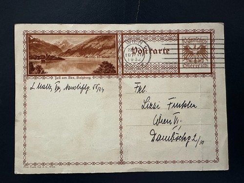 Bildpostkarte groschen zell - bildpostkarte,