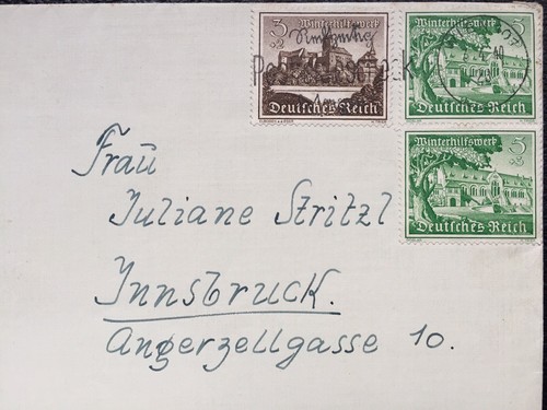 Ostmark 1940 brief - ostmark,