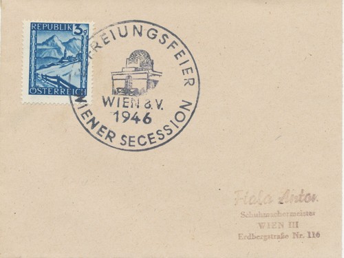 österreich sonderstempel 1946 - sonderstempel,