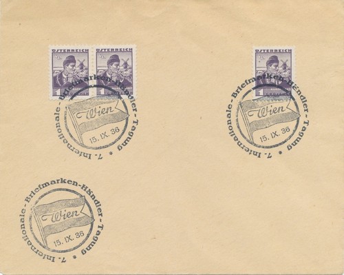 österreich sonderstempel 1936 - Österreich,