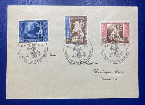 Fdc 820 822 sonderstempel - fdc, mi.