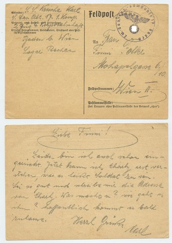 118225 feldpostkarte ohne - feldpostkarte,
