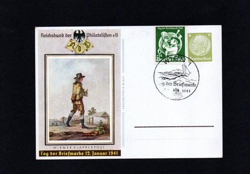 Ganzsache tag der - der, briefmarke