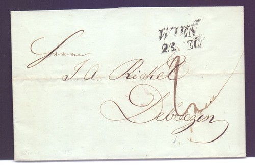 Vorphila brief 1845 mit - vorphila,