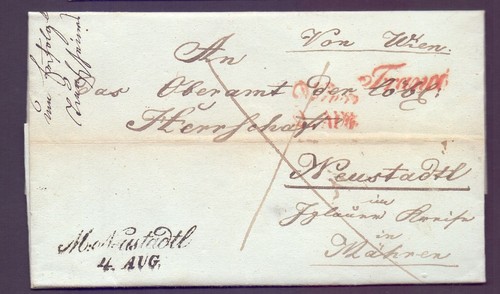Vorphila brief 1843 mit - vorphila,
