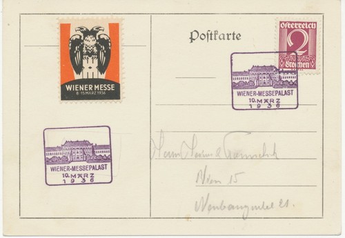 österreich sonderstempel 1936 - Österreich,