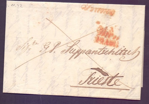 Vorphila brief 1842 mit - vorphila,