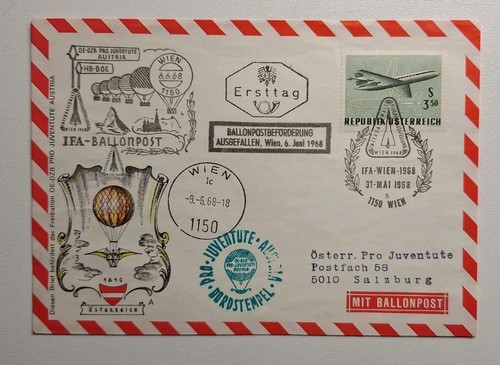 1968 ifa ballonpost - 1968,,